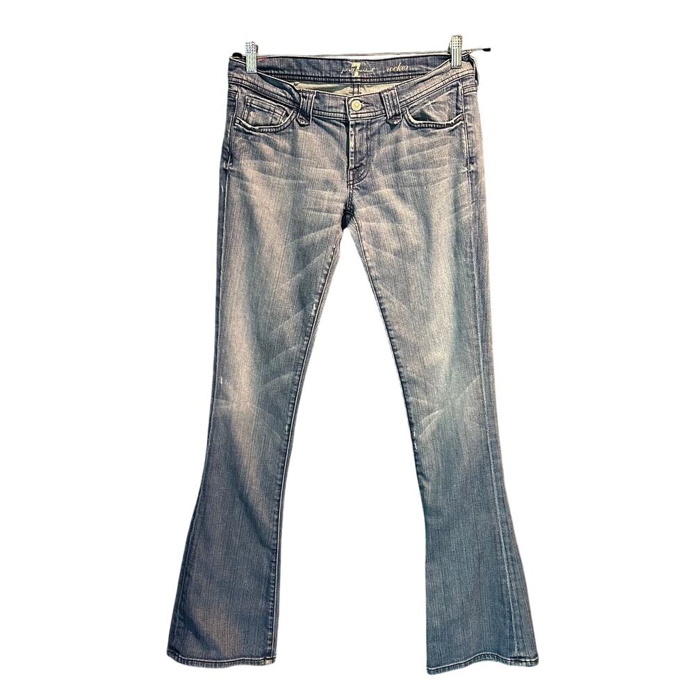 7 for all mankind 29 Waist jeans A pocket Denim Stretchy Comfy Bootcut Casual